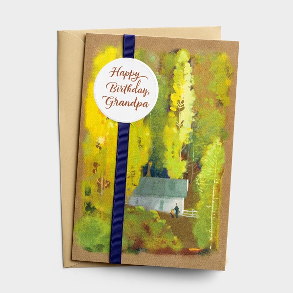 Birthday - Grandpa - Special and Loved - 1 Premium Card