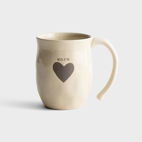 Warm Heart - Stoneware Mug
