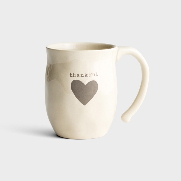 Thankful Heart - Stoneware Mug