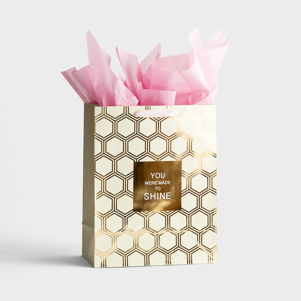 You Were Made to Shine - Large Gift Bag with Tissue