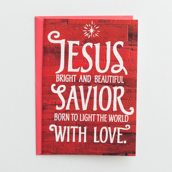 Jesus, Bright and Beautiful- 18 Christmas Boxed Cards