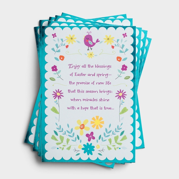  Easter - Enjoy the Blessings - 10 Note Cards