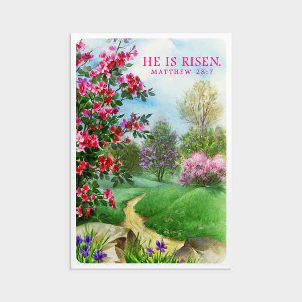 Easter - He is Risen - 12 Boxed Cards