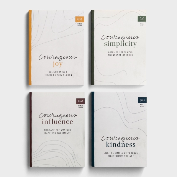 (in)courage - Courageous Bible Study Series - Set of 4