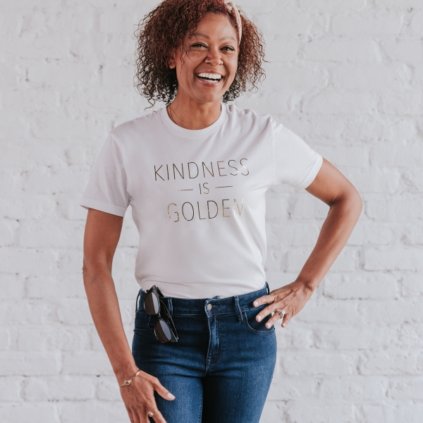 Kindness Is Golden - Women's Fitted T-Shirt
