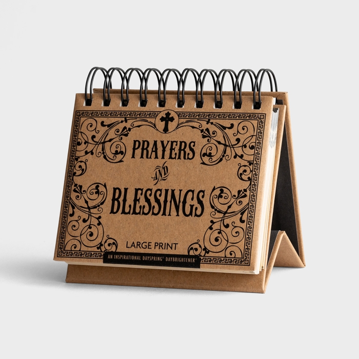 Prayers and Blessings - Large Print - Perpetual Calendar