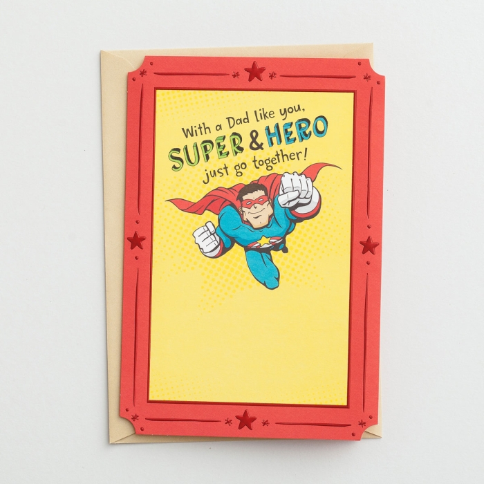 Father's Day - Super & Hero - 3 Premium Cards
