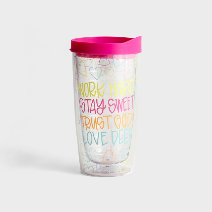 Maghon Taylor - Work Hard Stay Sweet - Insulated Tumbler