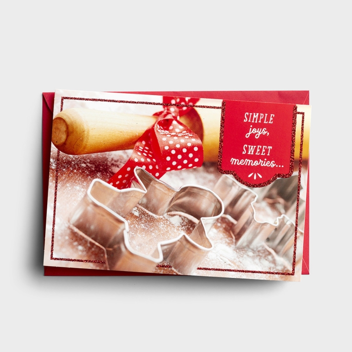 Simple Joys Sweet Memories - 18 Christmas Boxed Cards