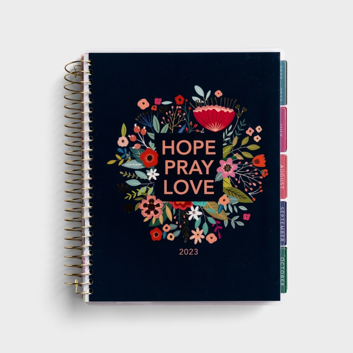 Hope Pray Love - 2022-2023 18-Month Agenda Planner