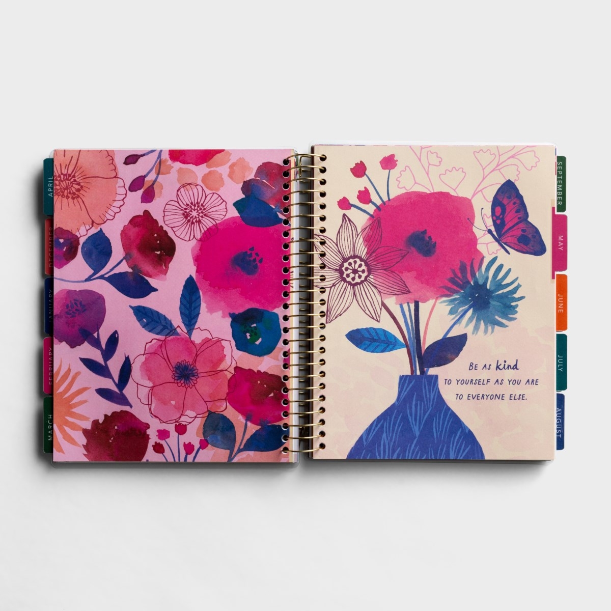 DaySpring Whimsy Floral 2020 18-Month Agenda Planner 