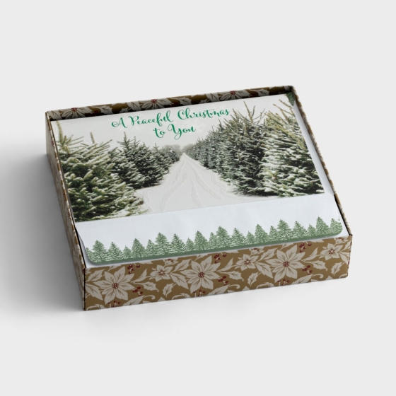 Peaceful Christmas to You - 18 Christmas Boxed Cards