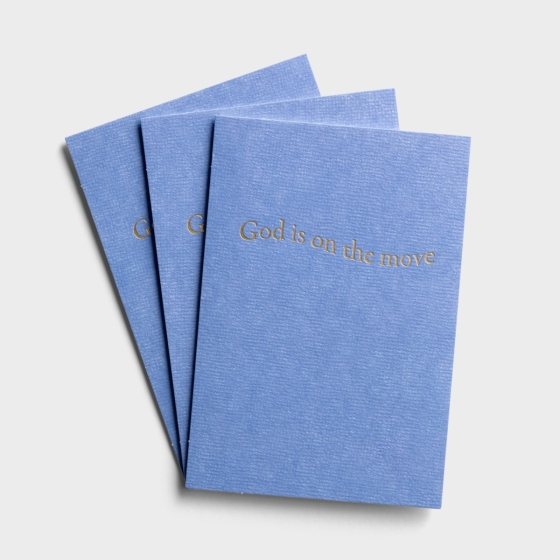 Sadie Robertson Huff - God is on the Move - Encouragement - 3 Premium Cards