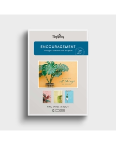 Encouragement - Simple Plants - 12 Boxed Cards