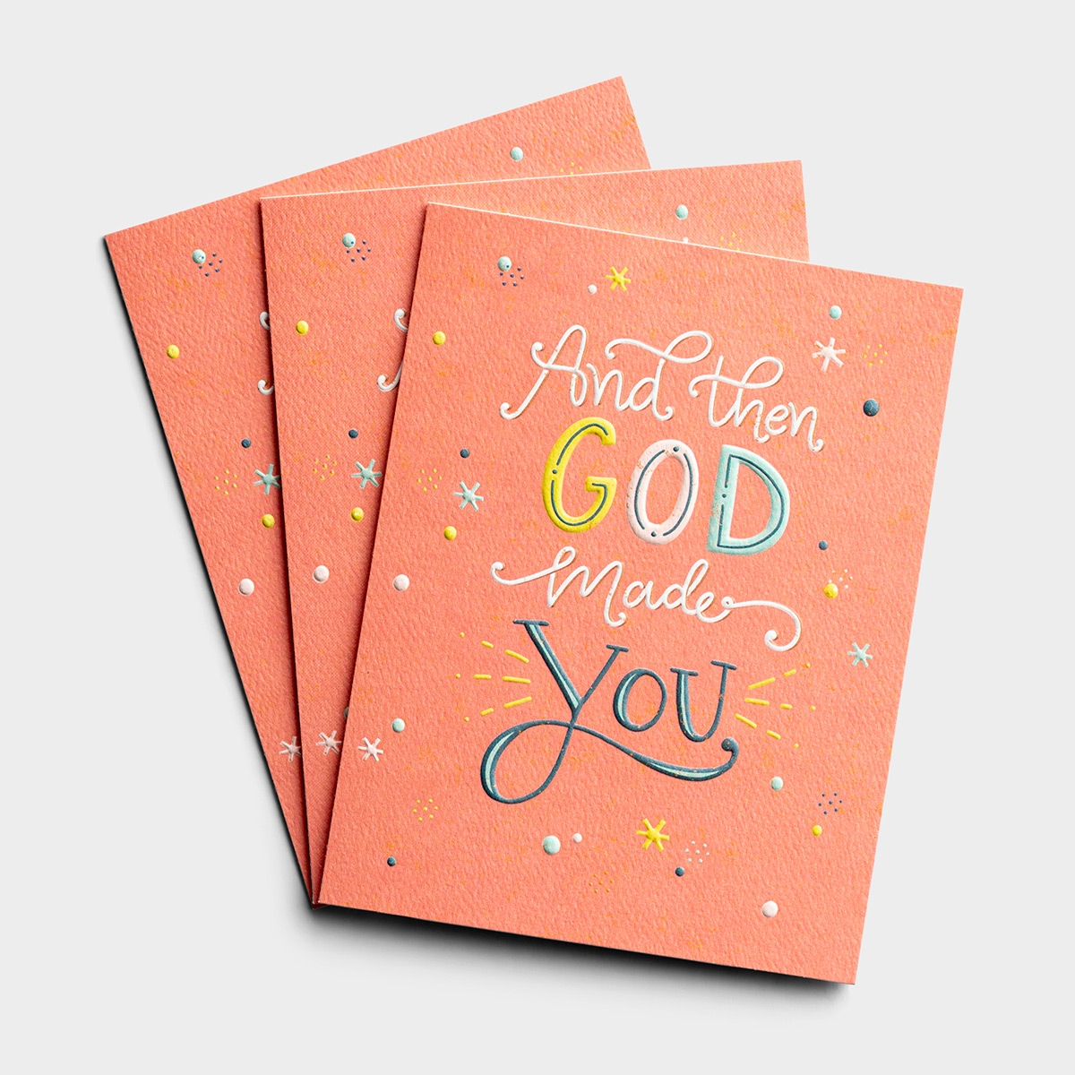 Birthday - And Then God Made You -  3 Premium Studio 71 Cards
