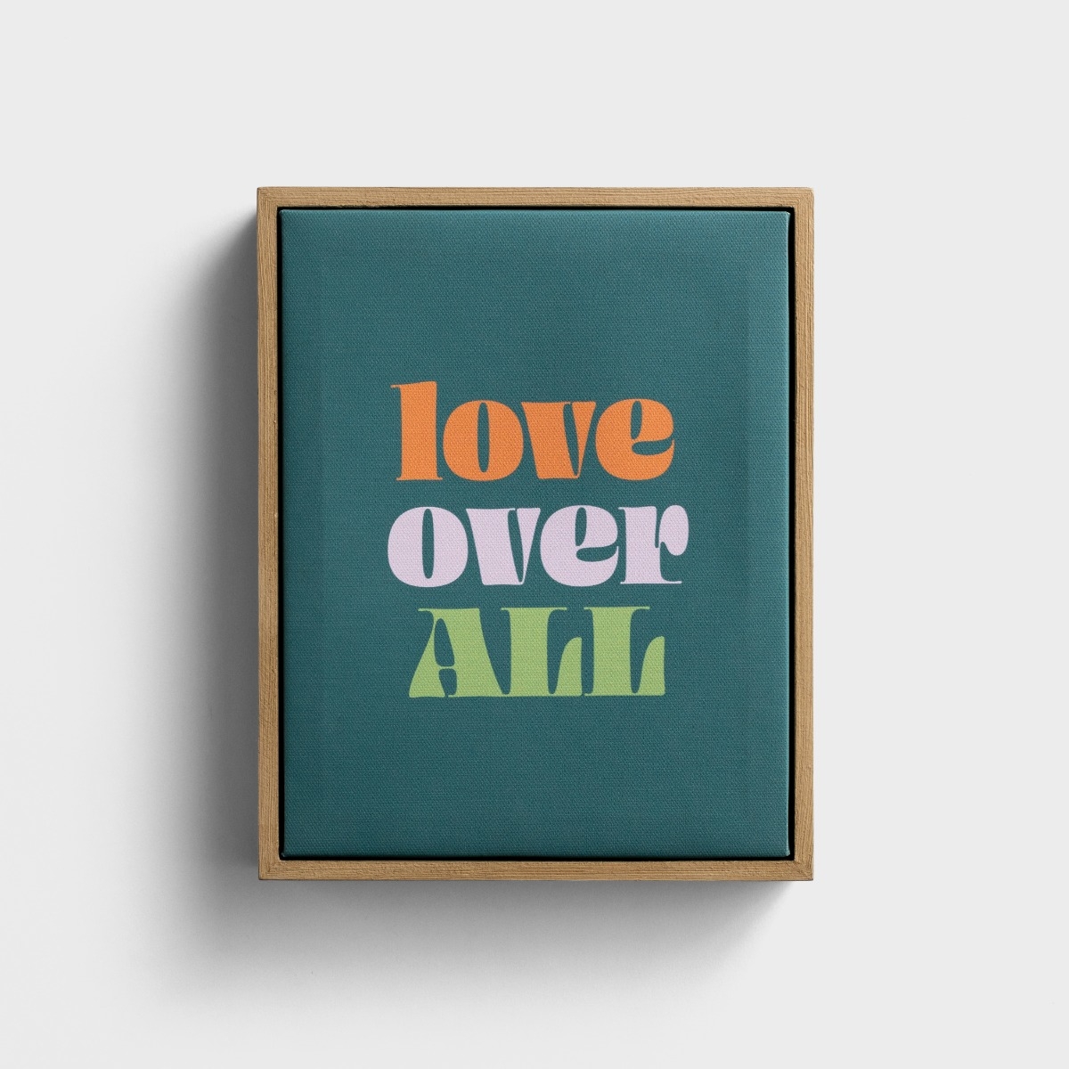 Candace Cameron Bure - Love Over All - Inspirational Wall Decor