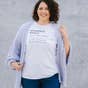 This Candace Cameron Bure white inspirational T-shirt, brought to you by DaySpring, carrries the anthem 'Inpowered Woman'—n. A woman who derives her strength from God's limitless power within her. [See Phil. 4:13]—a powerful message to remember. 