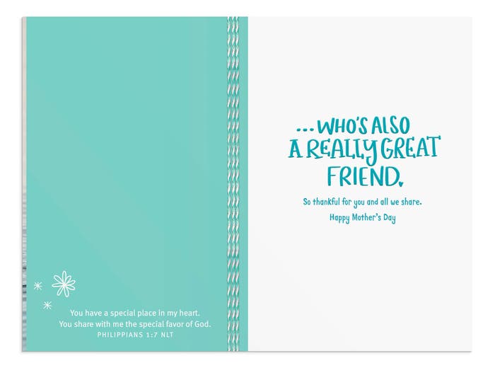 Mother's Day - Mom - An Awesome Mom - 1 Greeting Card