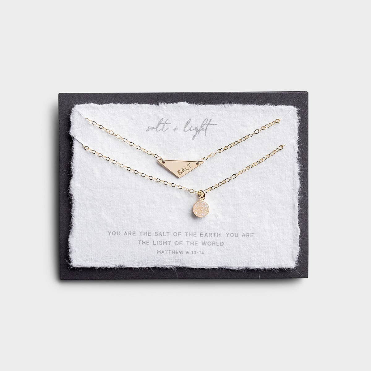 Salt & Light - Gold Layered Necklace Set