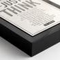 Just Think - Plaque & Mug Gift Set