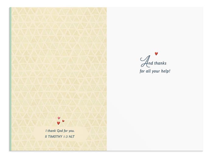 Hey Momma - Thanks For Teaching Me, Mom - 1 Greeting Card
