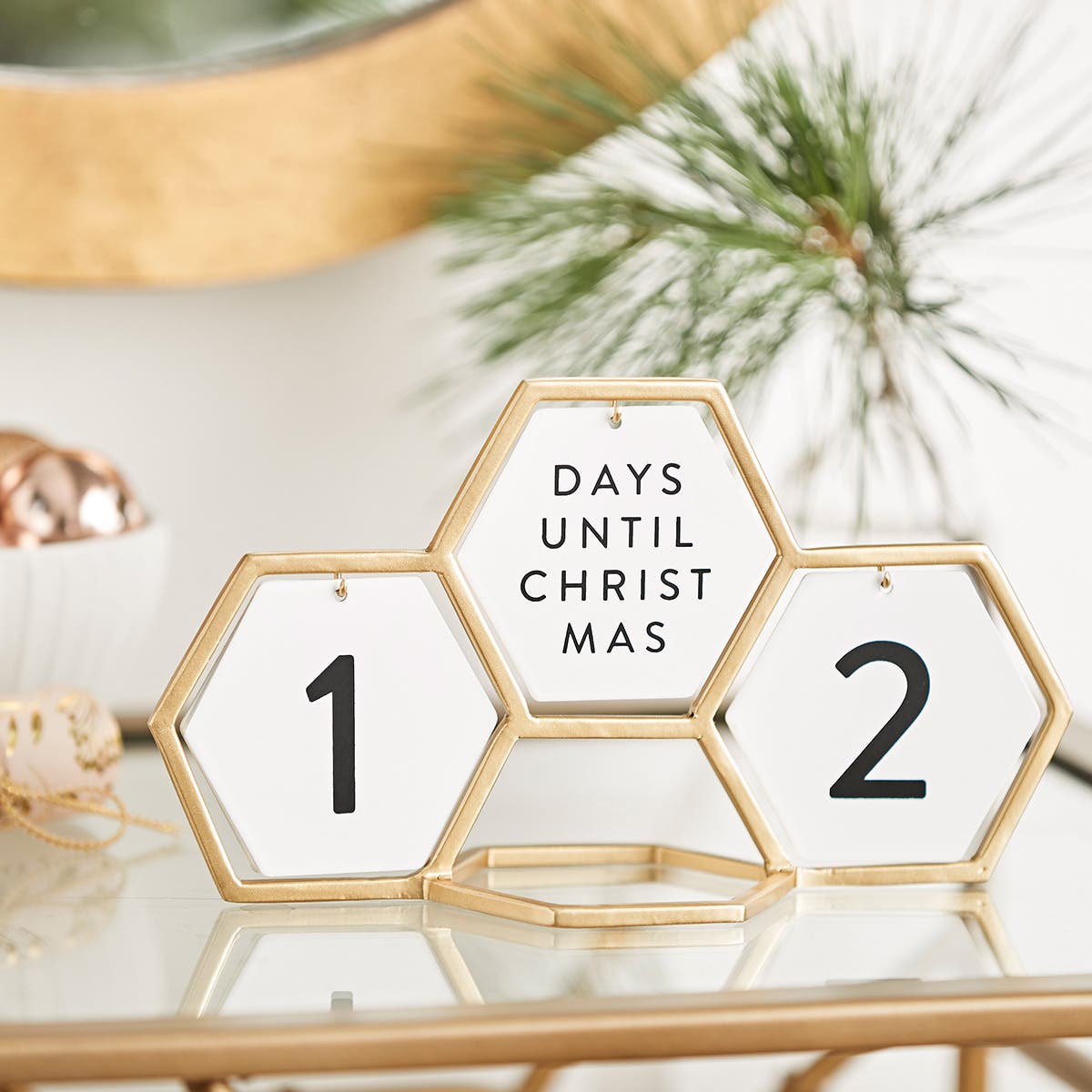 Candace Cameron Bure - Geometric Holiday Count Down - Christmas + Every Day