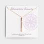 This beautiful gold bar necklace is a constant comforting reminder that God has good plans for you. The classic style goes well with any outfit and is a perfect way to share your faith.