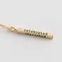This lovely, sterling silver inspirational charm necklace features a pendant with the engraved words created, chosen, celebrated, and cherished. A wonderful reminder of who God created us to be.