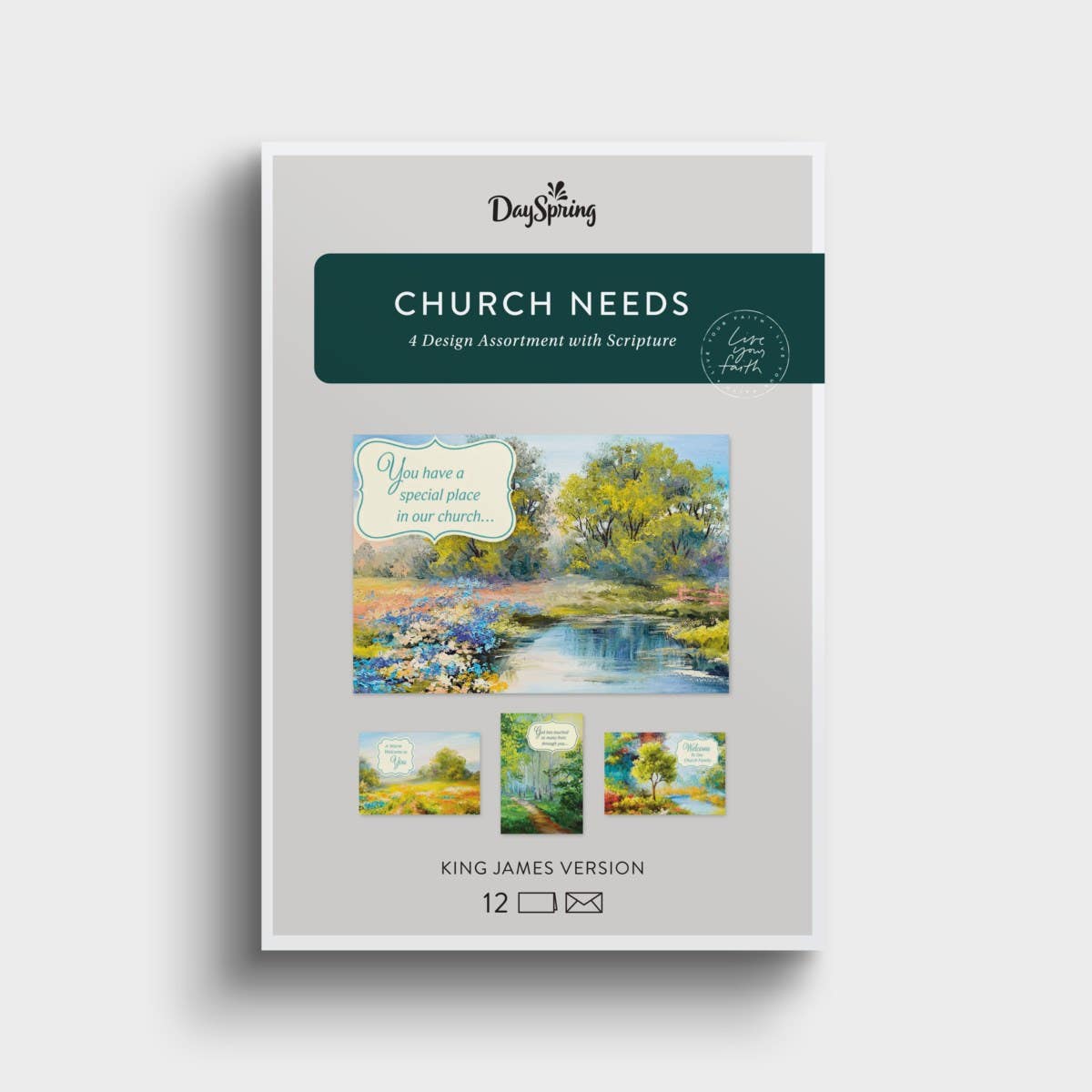 Church Occasions - You Are Welcome Here - 12 Boxed Cards and Envelopes, KJV