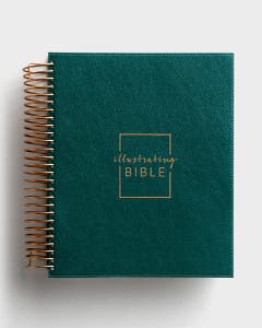 CSB - Illustrating Bible - Green