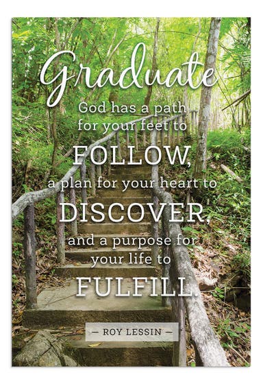 Graduation - Paths - 12 Boxed Cards, KJV