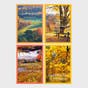 Thanksgiving - Fall Landscapes - 12 Boxed Cards and Envelopes, KJV