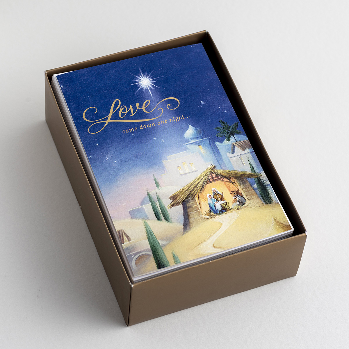 Love Came Down One Night - 50 Christmas Boxed Cards, KJV