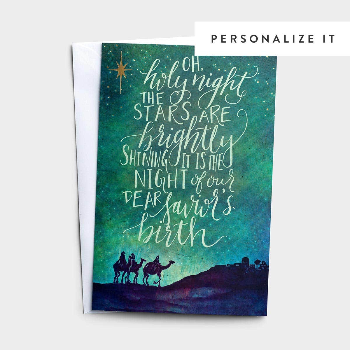 Oh, Holy Night - 50 Christmas Boxed Cards, KJV