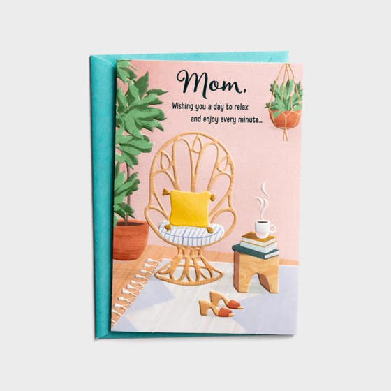 Mother's Day - Mom - Enjoy Every Minute - 1 Greeting Card
