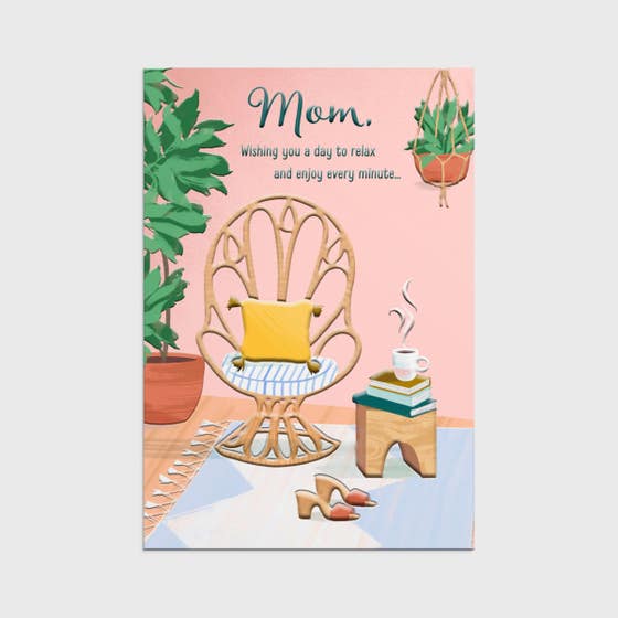 Mother's Day - Mom - Enjoy Every Minute - 1 Greeting Card