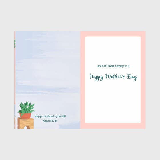 Mother's Day - Mom - Enjoy Every Minute - 1 Greeting Card