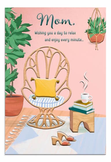 Mother's Day - Mom - Enjoy Every Minute - 1 Greeting Card