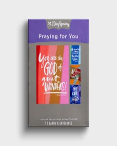 Praying for You - Scriptures - 12 Boxed Cards