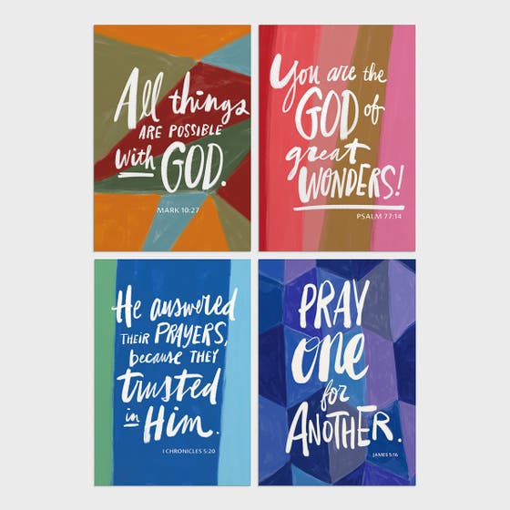 Praying for You - Scriptures - 12 Boxed Cards