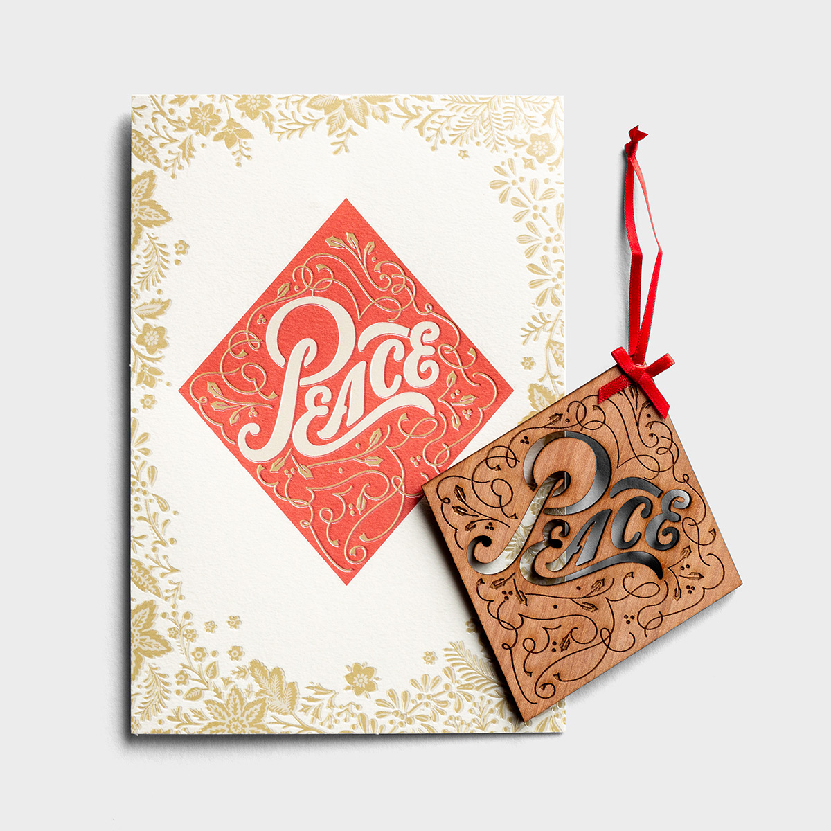 Christmas - Peace - Premium Card with Detachable Ornament