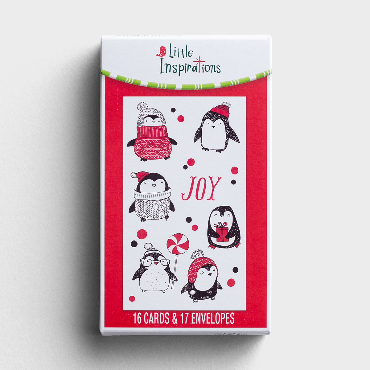 Little Inspirations - Warm Penguins - 16 Christmas Boxed Cards