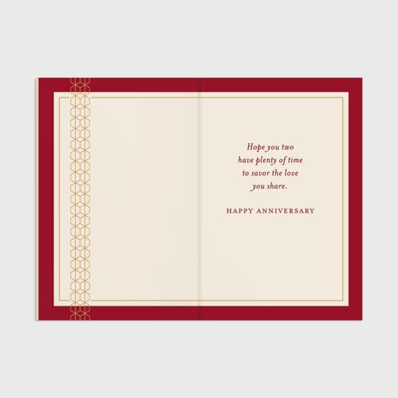 Anniversary - For Anyone - Love Is A Work Of Art - 1 Greeting Card