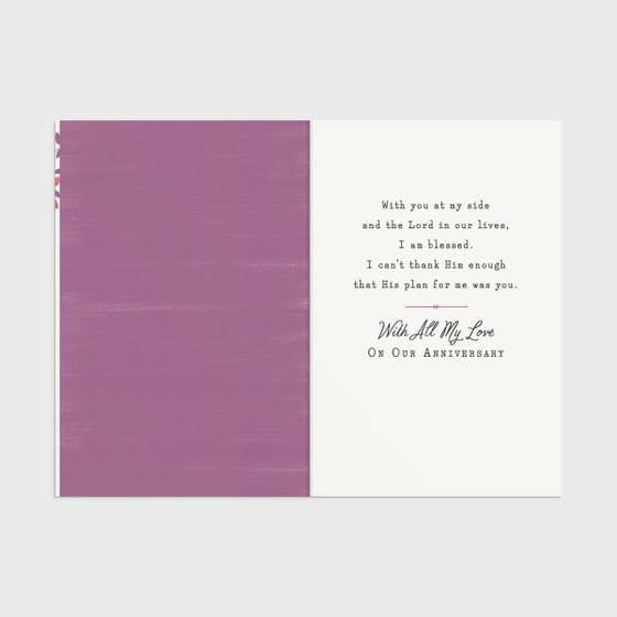 Anniversary - Spouse - Brought Us Together - 1 Greeting Card
