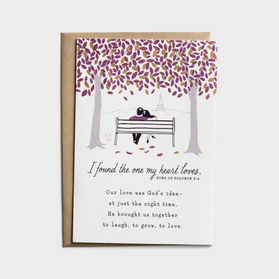 Anniversary - Spouse - Brought Us Together - 1 Greeting Card