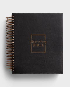 Illustrating Bible NIV Dark Gray (Spiral Bound)