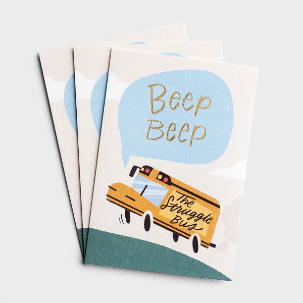 The Struggle Bus - Everyday Empathy - Beep Beep - 3 Premium Cards