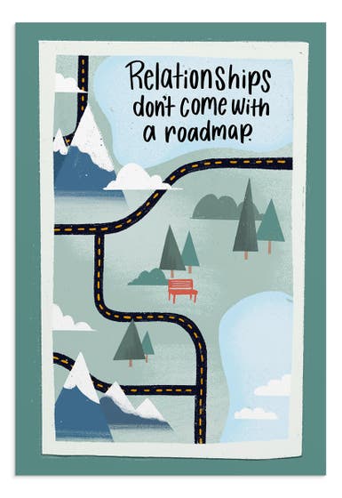 The Struggle Bus - Everyday Empathy - Tough Relationships - 1 Greeting Card