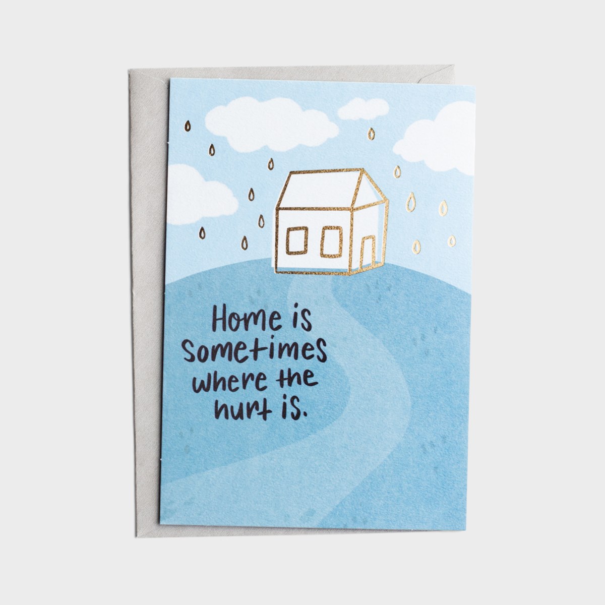 The Struggle Bus - Everyday Empathy - When Home Hurts - 1 Greeting Card