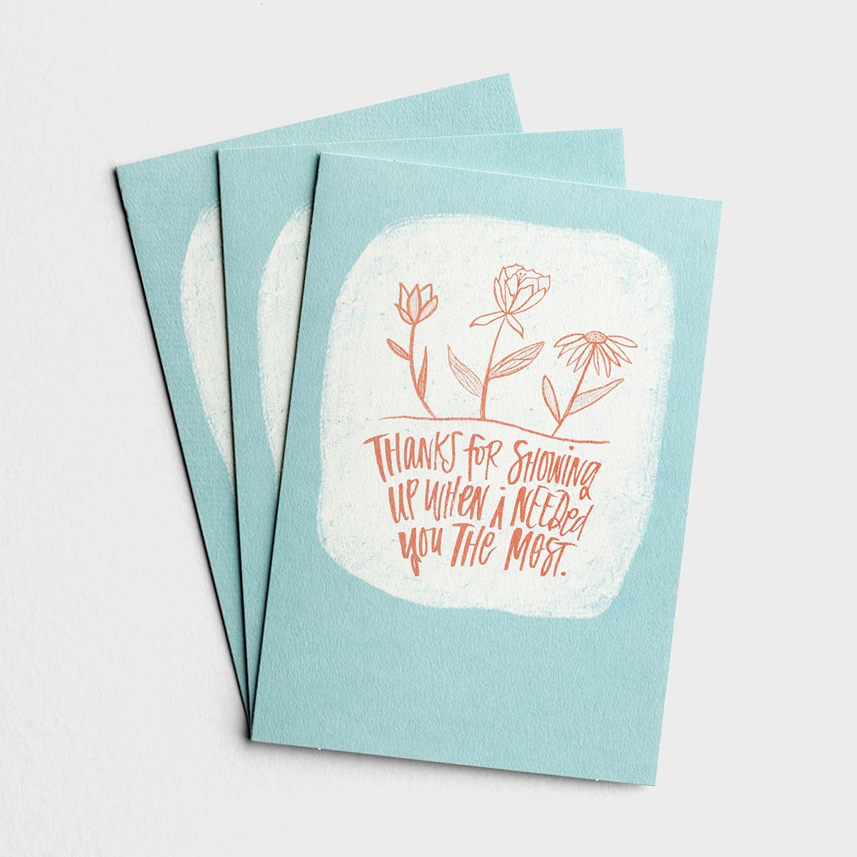 Katygirl - Thank You - Thanks For Showing Up - 3 Premium Cards